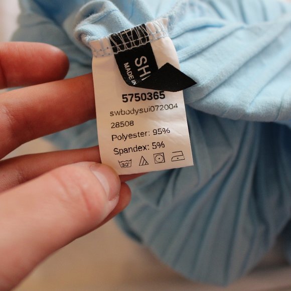 Pastel Blue Bodysuit - Picture 5 of 6